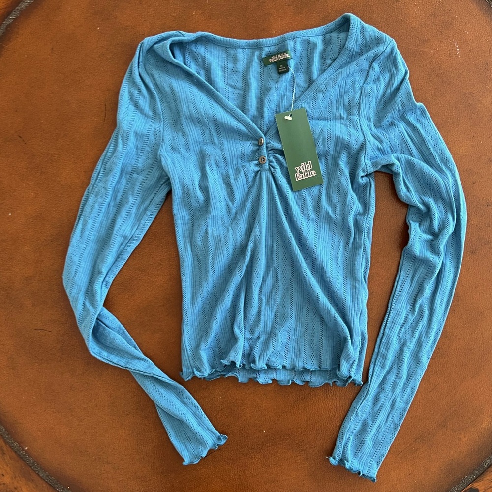 Blue long sleeve